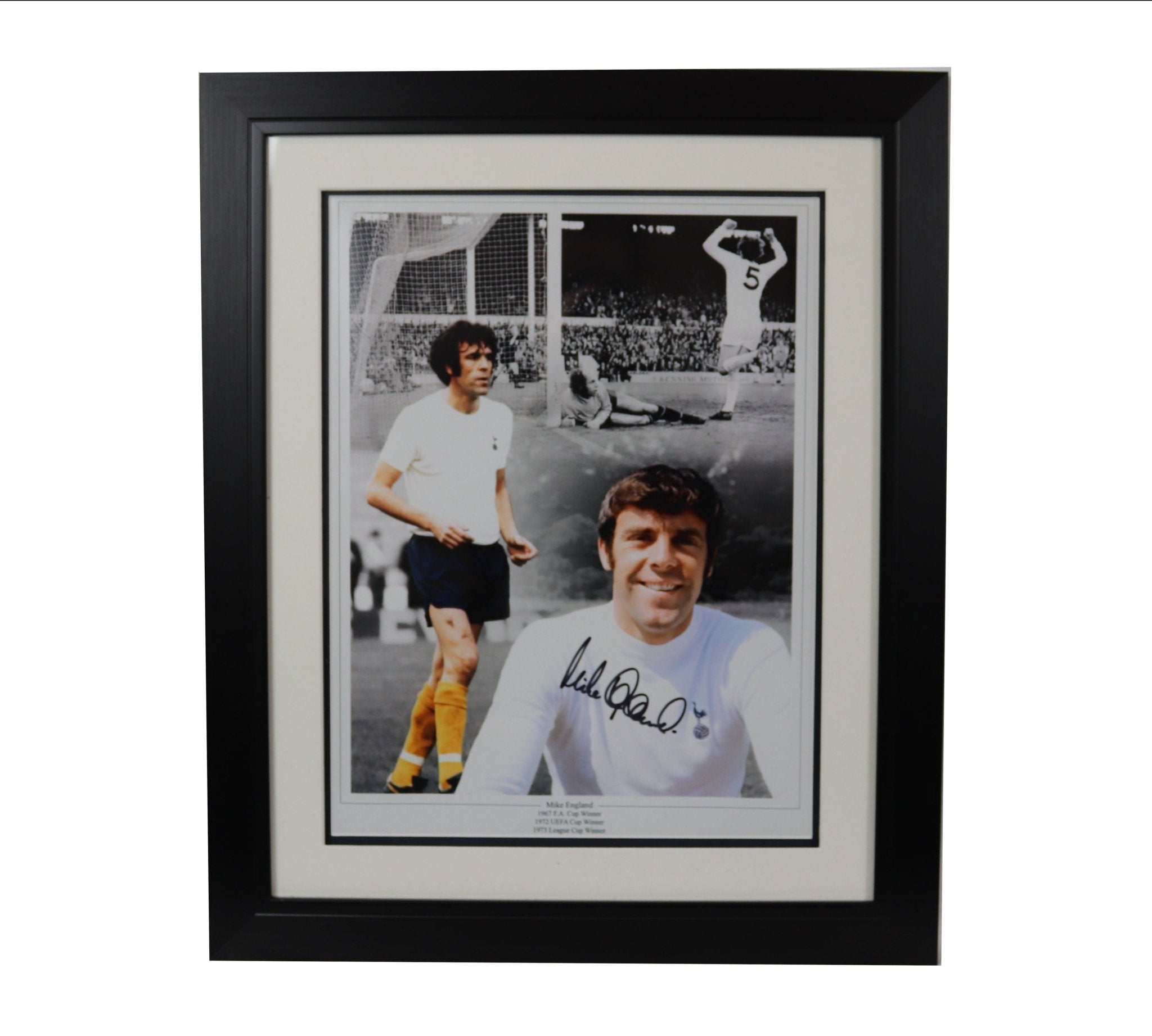 Mike England Signed photo - Memorabilia Framers Shop
